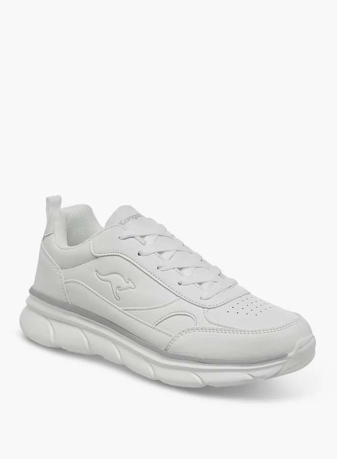 كانغاروس Women's Solid Lace-Up Sports Shoes