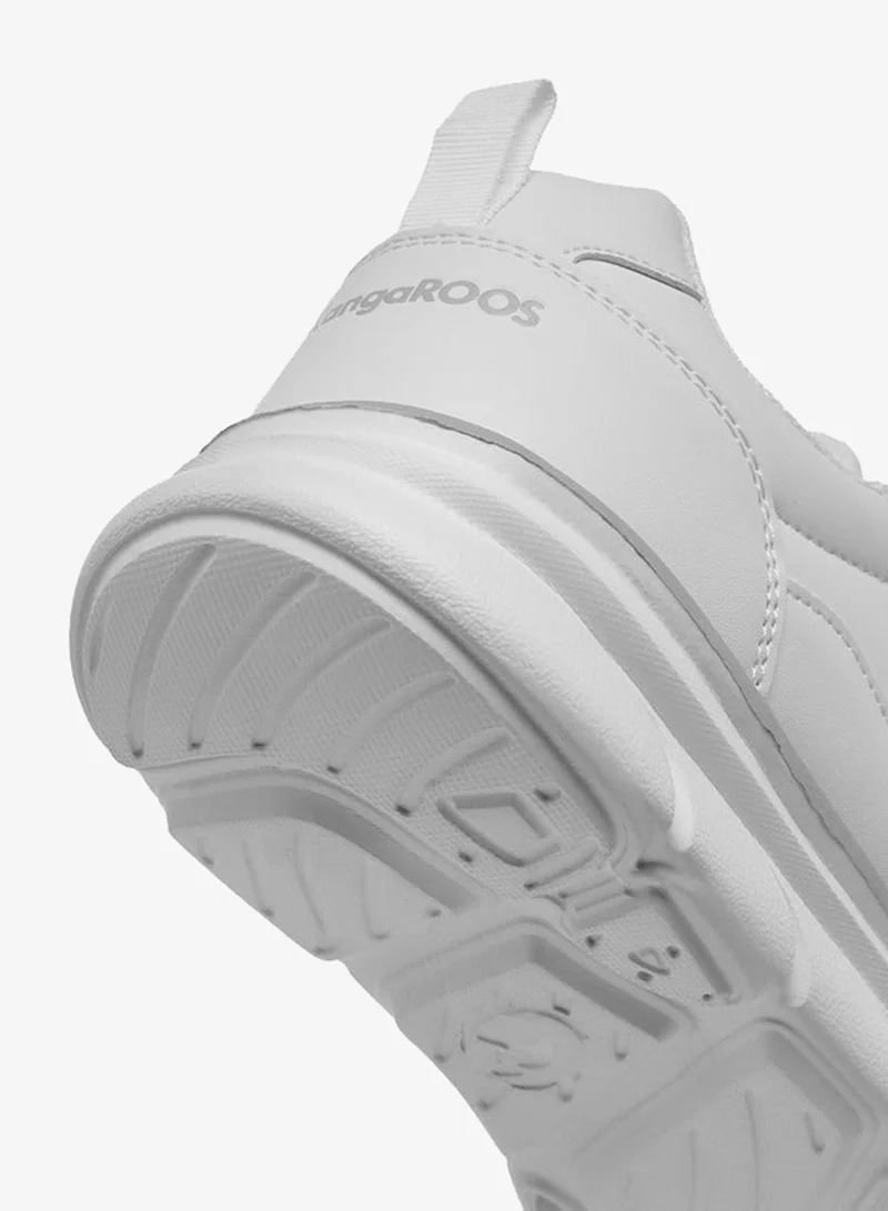 kangaROOS WHITE Women's Solid Lace-Up Sports Shoes for Women | Best Price UAE