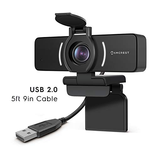 Amcrest 1080P Webcam with Microphone & Privacy Cover, Web Cam USB Camera, Computer HD Streaming Webcam for PC Desktop & Laptop w/Mic, Wide Angle Lens & Large Sensor for Superior Low Light (AWC205) - Image 5