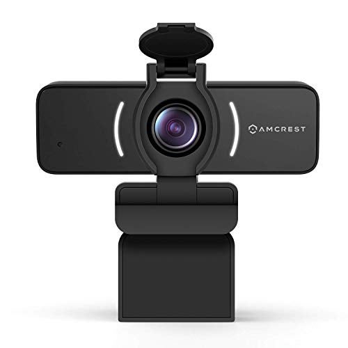 Amcrest 1080P Webcam with Microphone & Privacy Cover, Web Cam USB Camera, Computer HD Streaming Webcam for PC Desktop & Laptop w/Mic, Wide Angle Lens & Large Sensor for Superior Low Light (AWC205) - Image 1