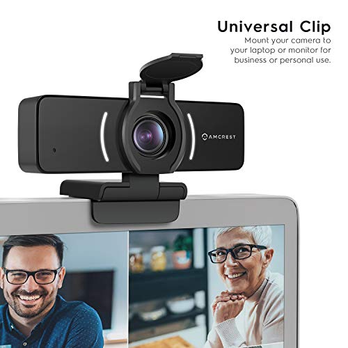 Amcrest 1080P Webcam with Microphone & Privacy Cover, Web Cam USB Camera, Computer HD Streaming Webcam for PC Desktop & Laptop w/Mic, Wide Angle Lens & Large Sensor for Superior Low Light (AWC205) - Image 4