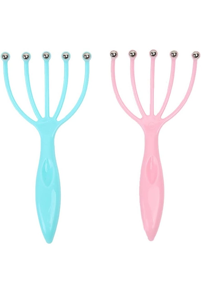 general Head Massager,Protable Handheld SPA Scalp Massage Tool for Deep Relaxation & Stress Reduction Wet and Dry in The Office Home SPA - Image 1