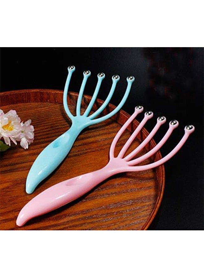 general Head Massager,Protable Handheld SPA Scalp Massage Tool for Deep Relaxation & Stress Reduction Wet and Dry in The Office Home SPA - Image 3