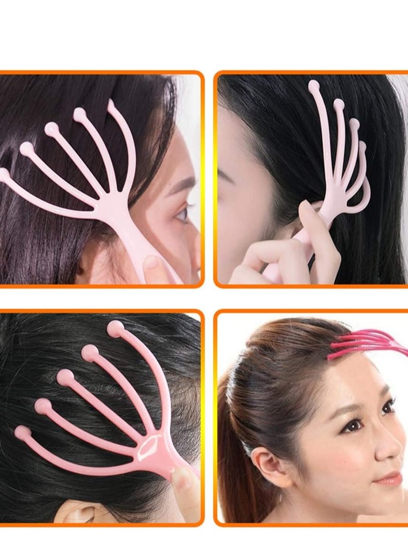 general Head Massager,Protable Handheld SPA Scalp Massage Tool for Deep Relaxation & Stress Reduction Wet and Dry in The Office Home SPA - Image 4