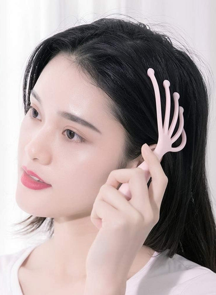 general Head Massager,Protable Handheld SPA Scalp Massage Tool for Deep Relaxation & Stress Reduction Wet and Dry in The Office Home SPA - Image 5