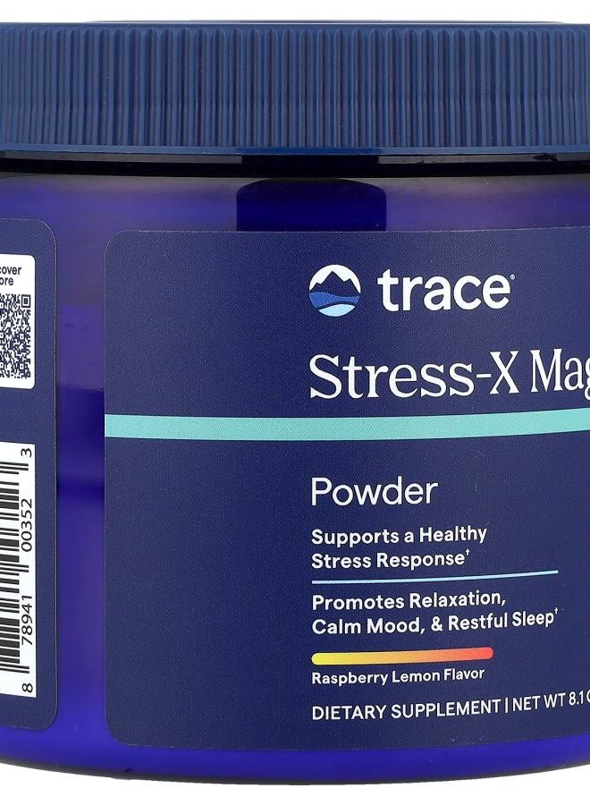 TRACE Stress-X Magnesium Powder Raspberry Lemon 8.1 oz (230 g) - Image 2