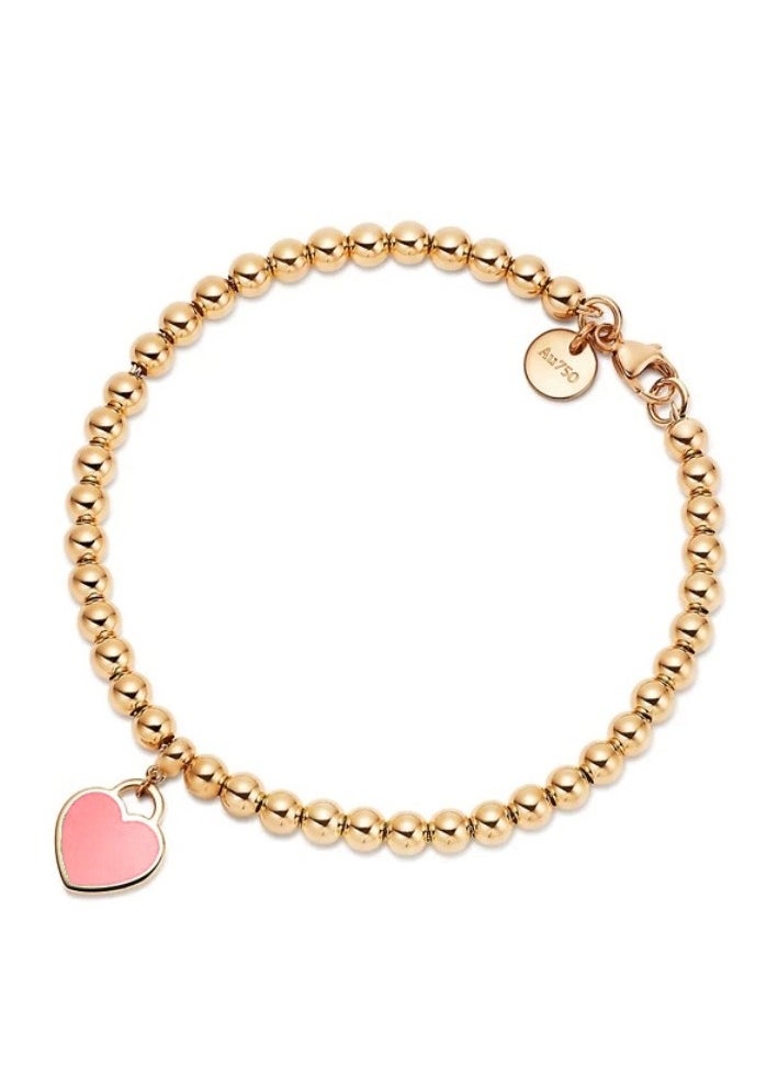 Tiffany Heart Enamel Beaded Bracelet 4mm - pzsku/ZEE2FC390C0E8B47A90C3Z/45/_/1730444961/86cdc3d9-6629-4919-a093-49389d5527e0