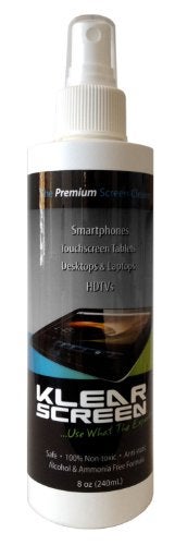 Klear Screen Premium Cleaner Spray One 8oz Bottles TV Screen Cleaner, Computer Screen Cleaner Phone, Ipad, Made in The USA - Image 5