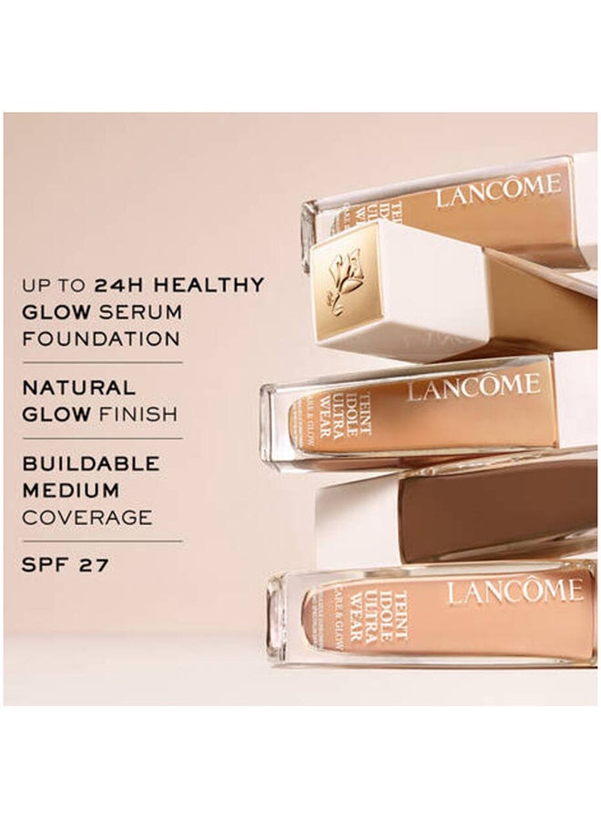 Lancome Paris Teint Idole Ultra Wear Care And Glow Foundation 355N - Image 3