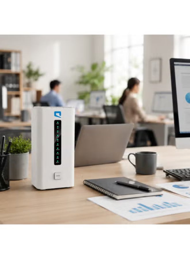موبايلي Renewed – Mobily Air Fiber 5G Router | Wi-Fi 6 AX3000 | Up to 3.4 Gbps 5G Download Speed | Connects Up to 32 Devices | 4 Gigabit LAN + 1 Gigabit WAN | Supports All Networks (STC, Mobily, Zain) | DWR-3000M/MOB | White white - Image 5