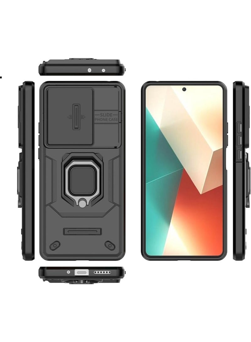 SNBFA الدخن بوكو F6 برو / ريدمي k70 / k70 برو غطاء الحماية ، عدسة الكاميرا حماية ضد الصفر ، صدمة ، بصمة الغطاء الخلفي ، مع 360 درجة الناقل المغناطيسي - Image 4