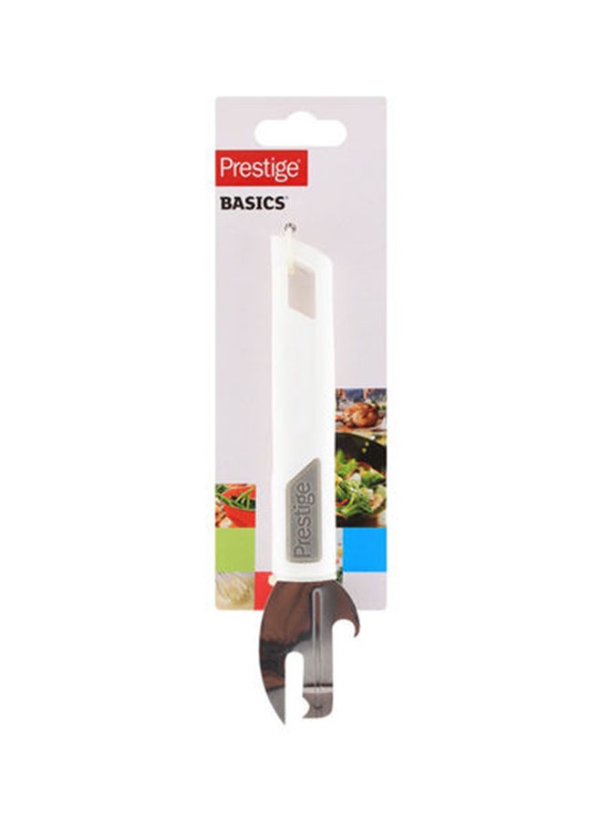 Prestige Multi Can Opener White/Grey/Silver 11.4x11.4x30.3cm - Image 1