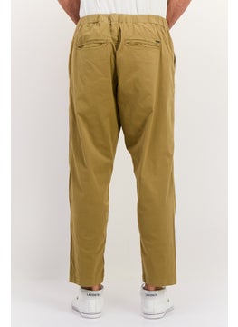 Sorbino Men Regular Fit Solid Chino Pants, Khaki  - Image 3