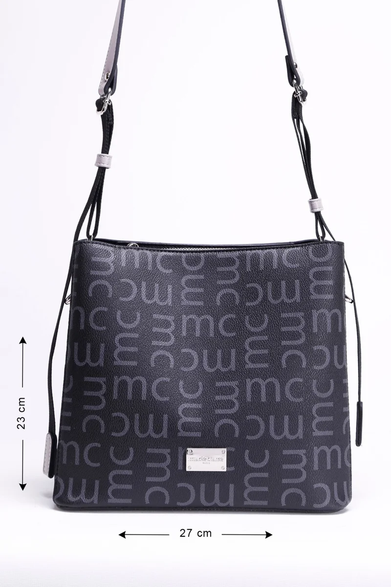 Marie Claire Black Women's Messenger Bag Miranda MC212103109