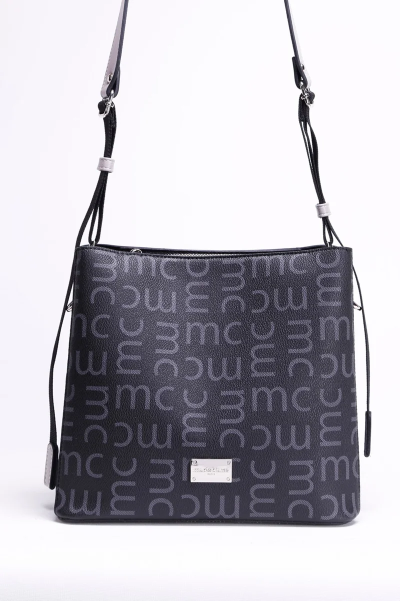 Marie Claire Black Women's Messenger Bag Miranda MC212103109