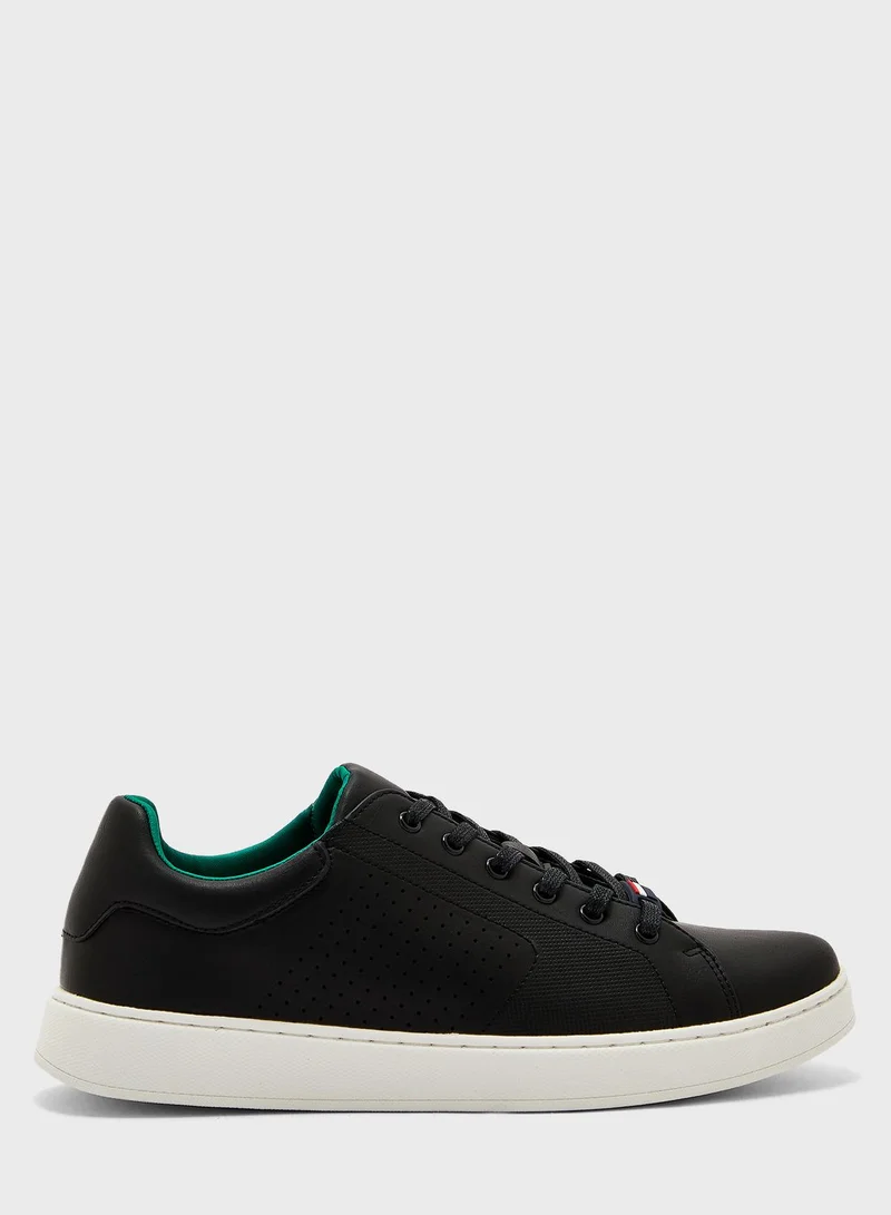 Seventy Five Perforation Detail Casual Sneakers