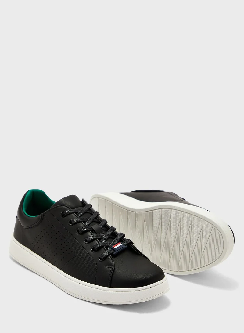 Seventy Five Perforation Detail Casual Sneakers