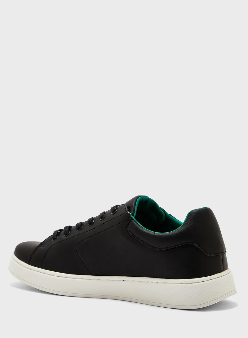 Seventy Five Perforation Detail Casual Sneakers