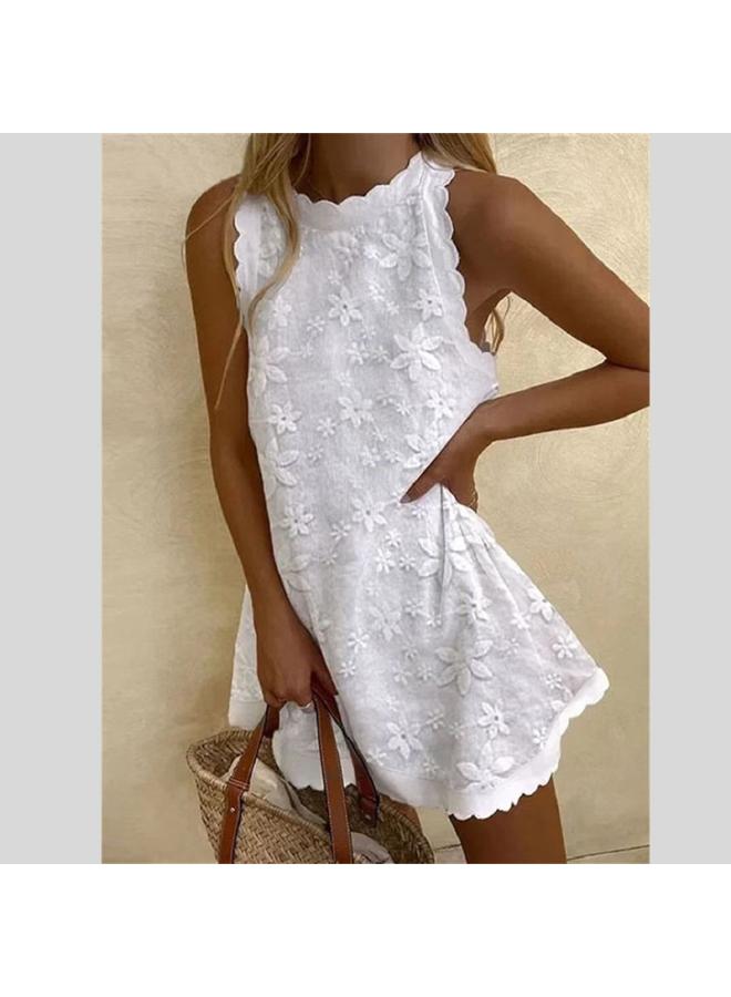 European And American Dress New Casual Loose Women's Vest Lolita Vest Skirt