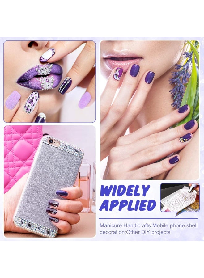 Bukela 2 Pieces Diamond Painting Pen with Light Drill Pens Diamond Painting Accessories 12 Pen Heads, 2 Anti-Slip Mats, 2 Wax Organizer Cases for DIY Painting Craft Supplies Tools(Yellow, Green) - Image 5