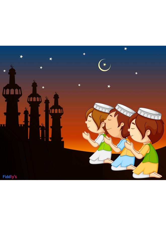 Fiddlys Fiddly'S Wood Jigsaw Puzzles For Kids & Children - 9 Pieces (Eid Festival - Pack Of 4) Age 3+ - Image 5