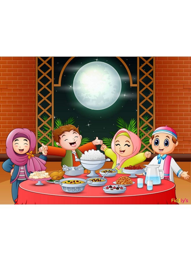 Fiddlys Fiddly'S Wood Jigsaw Puzzles For Kids & Children - 9 Pieces (Eid Festival - Pack Of 4) Age 3+ - Image 4