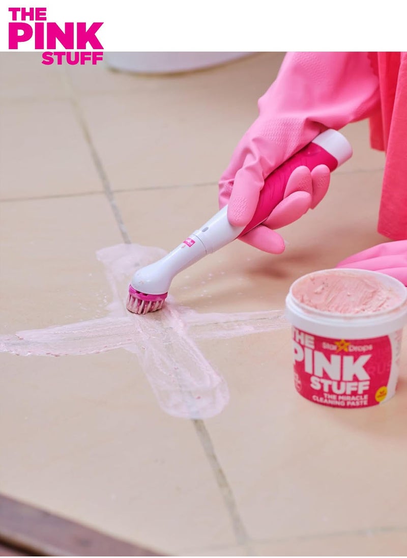 THE PINK STUFF Stardrops - The Pink Stuff - The Miracle Scrubber Kit - 4 Cleaning Brush Heads  - Image 4