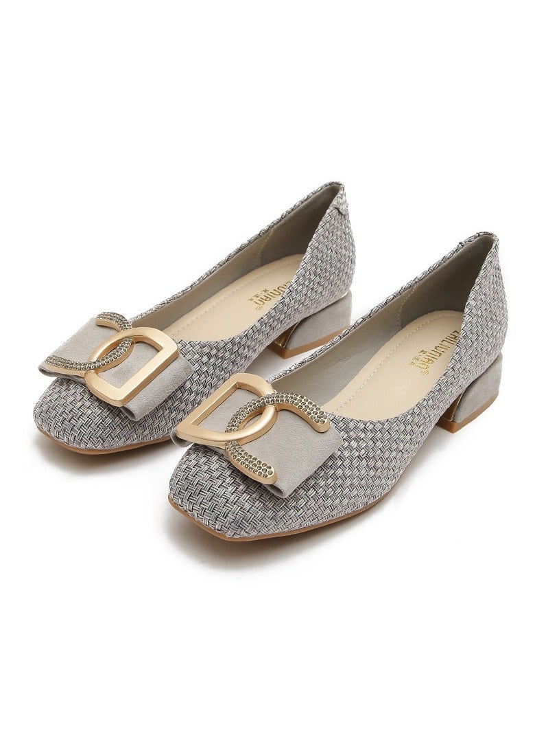 KUYING New Fashionable Soft soled Single Shoes - Image 1