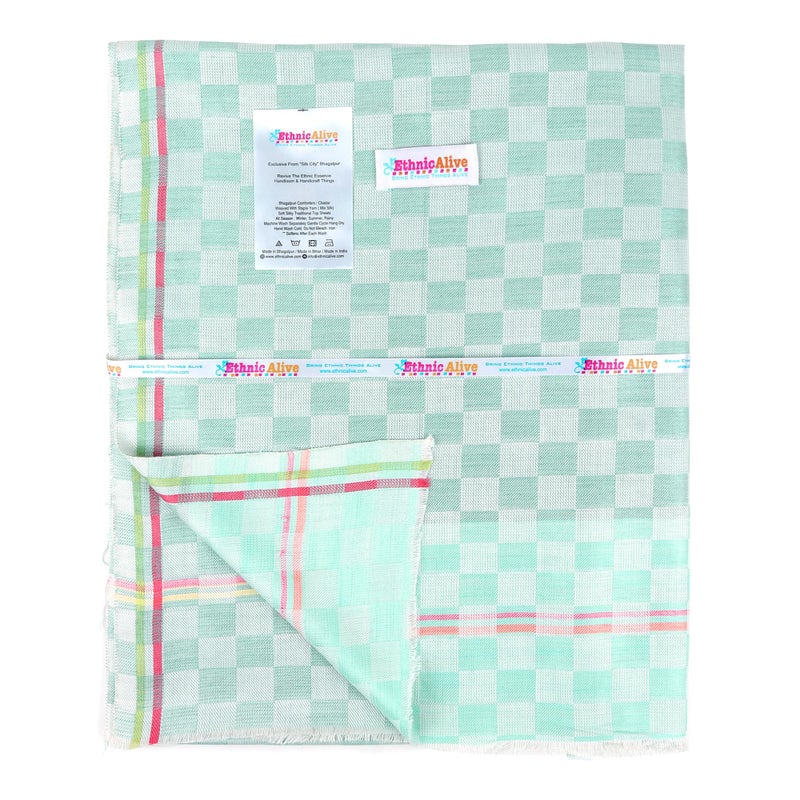 NIC Dull Gamcha Towel for Bath | Full Size Men and Women Towel Gamcha | Quick Dry Super Absorbent | Soft Towel Gamcha for Baby (Size 162x86cm)_Pack of 2 - Image 5