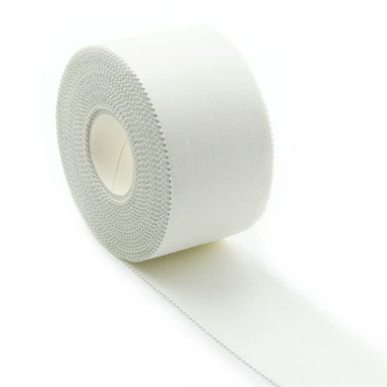 Rilekh Sports Zinc Oxide White (5cmX9mtr) White Athletic Sports Tape Very Strong Easy Tear No Sticky Residue Tape for Athlete & Medical Trainers. - Image 5