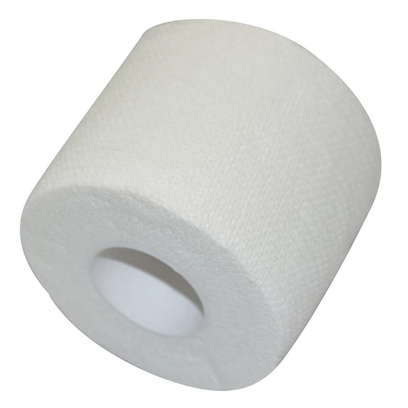 Rilekh Sports Zinc Oxide White (5cmX9mtr) White Athletic Sports Tape Very Strong Easy Tear No Sticky Residue Tape for Athlete & Medical Trainers. - Image 1