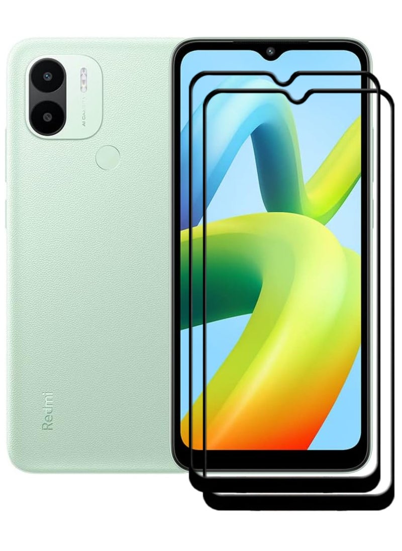 ACLIX 2 Pieces Antistatic ESD Dustproof Premium Quality High Definition Tempered Glass Screen Protector Designed For Xiaomi Redmi A1+ - Image 1