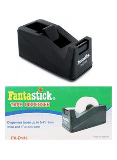 Fantastick 8-Piece Clear Stationery Tape 18mm Width With Tape Dispenser  - Image 2
