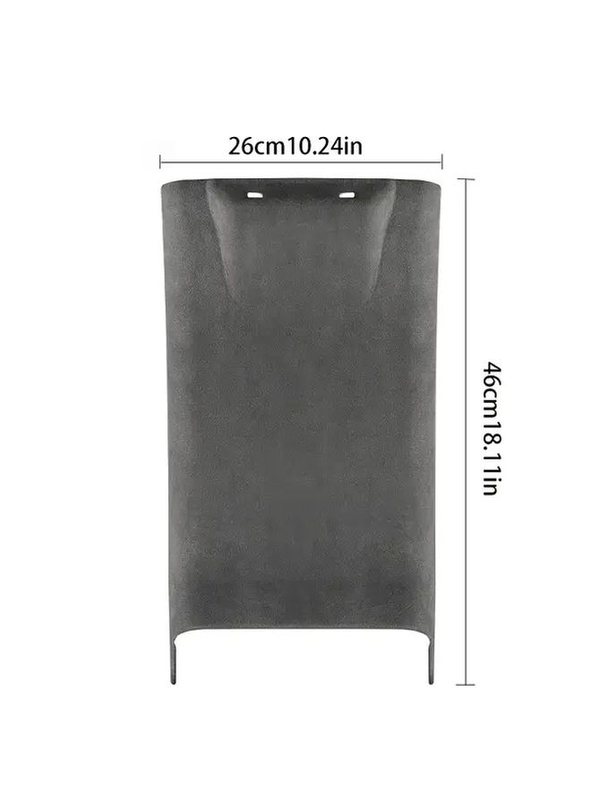 Wine Red Premium Rear Anti-Kick Panels For Tesla Model 3 Highland Interior Protection - Image 2