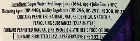 Mala's Kala Khatta Syrup, 750 Bottle | Mixer for Gola, Frozen Ball, Snow cones, Shaved ice, Ice lollies, Fruit Shakes, Falooda, Mocktails, Cocktails, Drinks, Juices, Beverages - Image 2