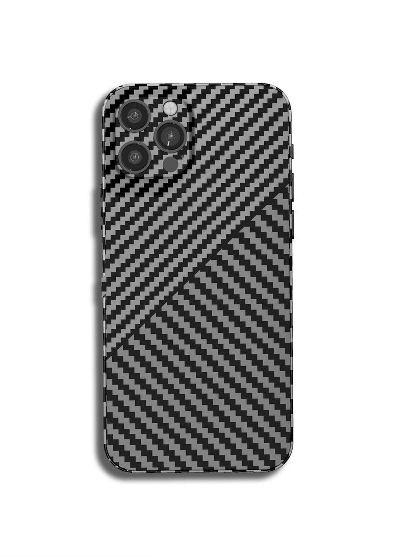 Loquat Suitable For  IPhone Shell Carbon Fiber Pattern PC Hard Shell Anti-drop Protective Cover - Image 1