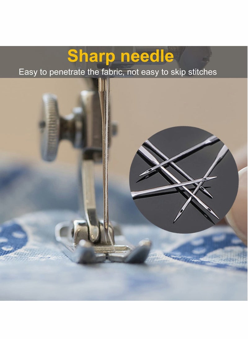 Zikra Sewing Machine Needles, HA75/11 Universal Regular for Singer Brother Janome Sewing Machine (10 Pcs) - Image 2