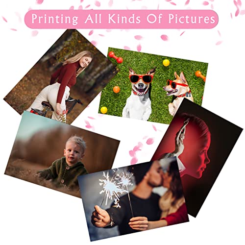 LEIFIDE 20 Pcs Sublimation Photo Blanks Sublimation Aluminum Metal Sign Blank Aluminum DIY Photo Sign Wall Frame Poster for Living Room Bedroom, White(6 x 8 Inch, 8 x 10 Inch) - Image 2