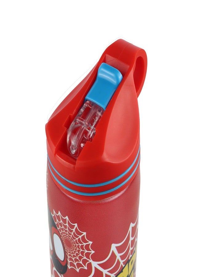 Comiclyfe Marvel Avengers Superhero Spiderman Stainless Steel SIngle Wall Sipper Water Bottle For Unisex Kids School And Travelling | 500 Ml | RED | AZ2061 (Power Of Three) - Image 3