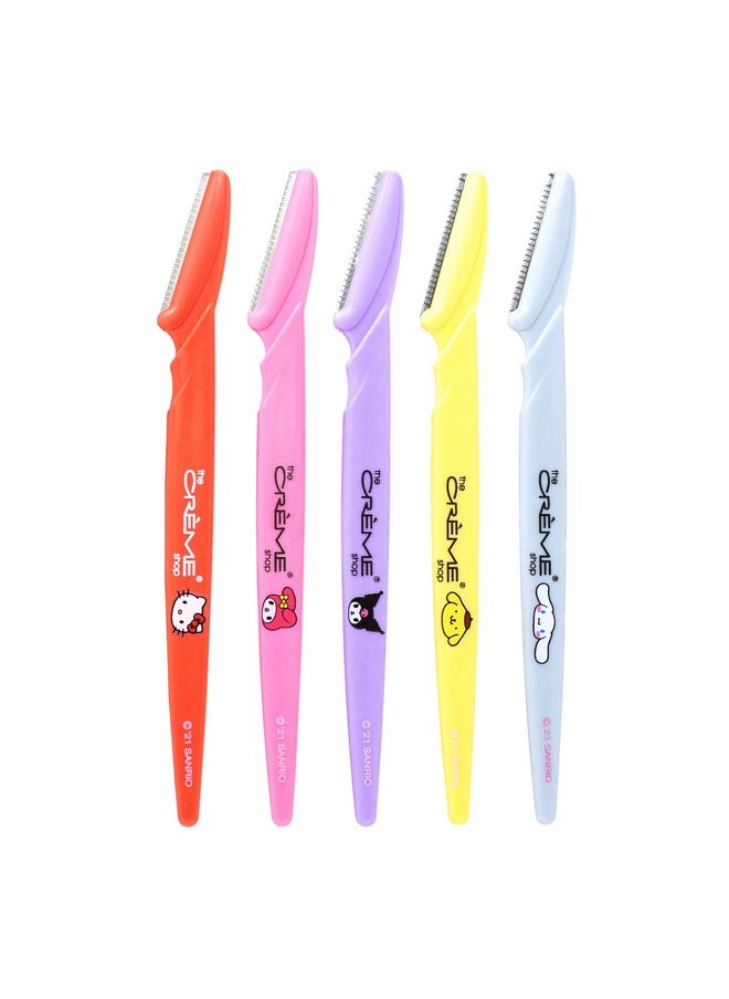 The Creme Shop - Hello Kitty Friends Over Fuzz! Perfect Arch Shaping Dermaplane Razors (Set Of 5) - Image 1
