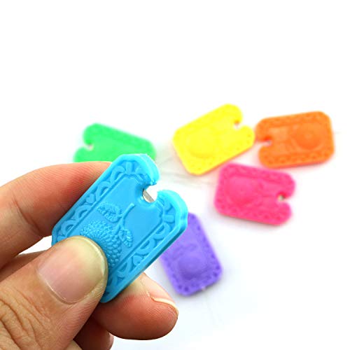 NX Garden Sewing Tools 5PCS Colours Needle Threaders Hand Stitching with Yarn Cutter - Image 3