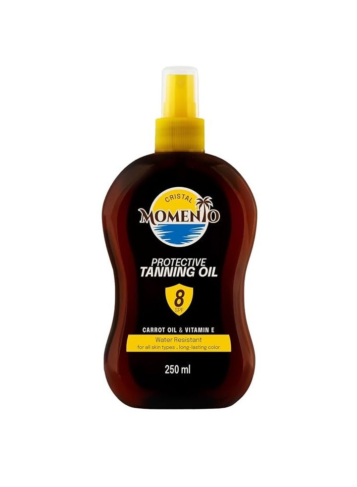 Momeni MOMENIO 250ML TANNING OIL SPF 8