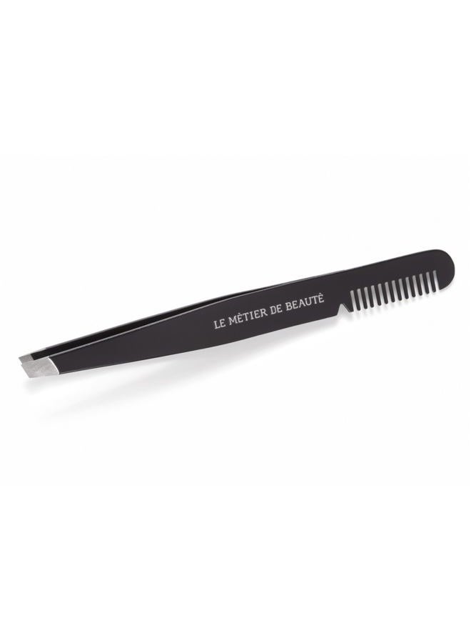 Le Metier De Beaute MĒTIER Perfect Brow Tweezers, Stainless Steel - Image 1
