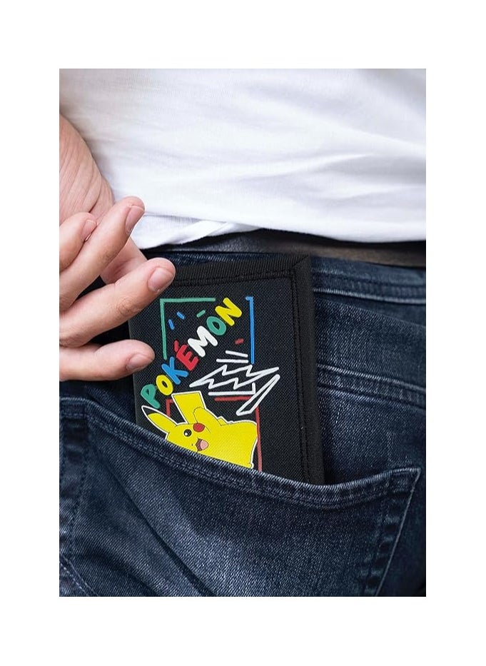 Pokemon Pikachu Wallet Accessories and Accessories Colourful Black Official Product  - Image 3