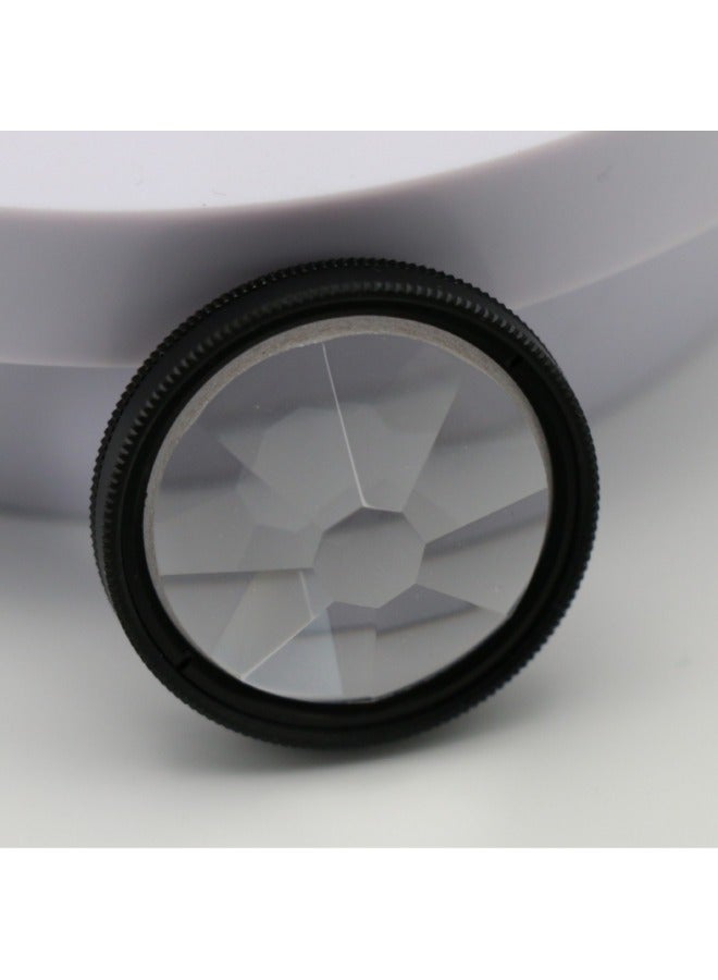 Mobile Phone Filter Photography Foreground Blurring Camera Lens Special Effect Filter Blur Photography SLR Accessories 49mm-Color:Octahedral Mirror  - Image 4