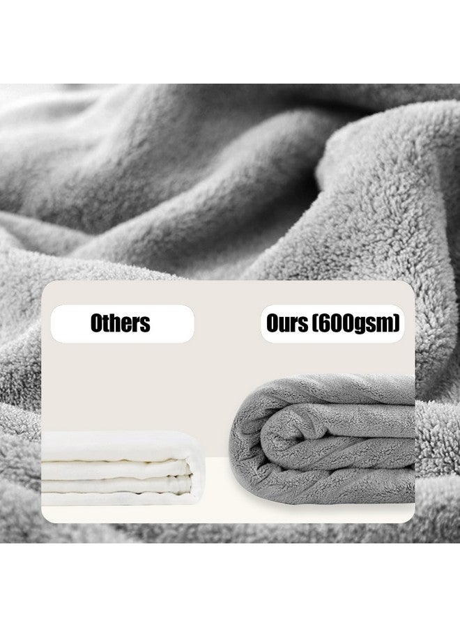 Vaxaape منشفة أطفال بغطاء رأس من فاكسايبي لحفاضات حديثي الولادة 2 عبوة، كبيرة جداً 37.4 * 37.4 بوصة، مستلزمات الأطفال، مناشف بغطاء رأس ناعمة وامتصاصية للأطفال، منشفة استحمام للأطفال، للأولاد والبنات، رمادي وأبيض. - Image 3