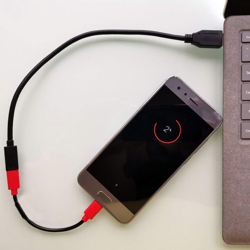 PortaPow PortaPow USB-C to C Data Blocker - Protect Against Juice Jacking  - Image 4