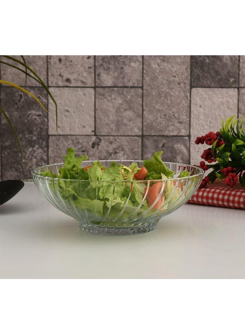 Paşabahçe وعاء باساباهتشي باقة 1370 مل 218 مم - وعاء تقديم كبير - Image 1