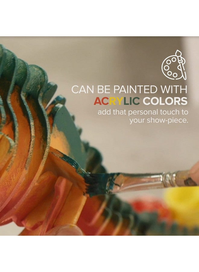 هاندز كرافت أحجية خشبية ثلاثية الأبعاد من هاندز كرافت - مجموعة من 6 قطع متنوعة من أحجيات الديناصورات، ألغاز تعليمية، مناسبة للكبار والصغار، آمنة وغير سامة، سهلة التجميع، مصنوعة من الخشب الفاخر JP2B1 - Image 5