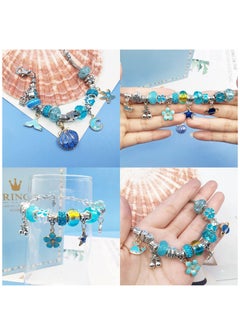 Womdee 68PCS Charm Bracelets Kit with Jewelry Charms, Bracelets for Craft, Jewelry Gift  - Image 4